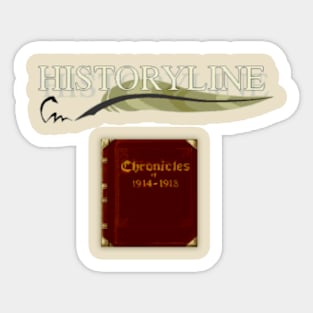 Historyline 1914-1918 Sticker